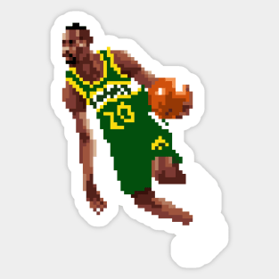 Gary Payton Pixel Dribble Sticker